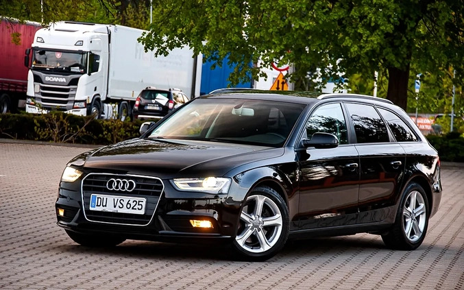 Audi A4 cena 44900 przebieg: 260000, rok produkcji 2014 z Głogów małe 704